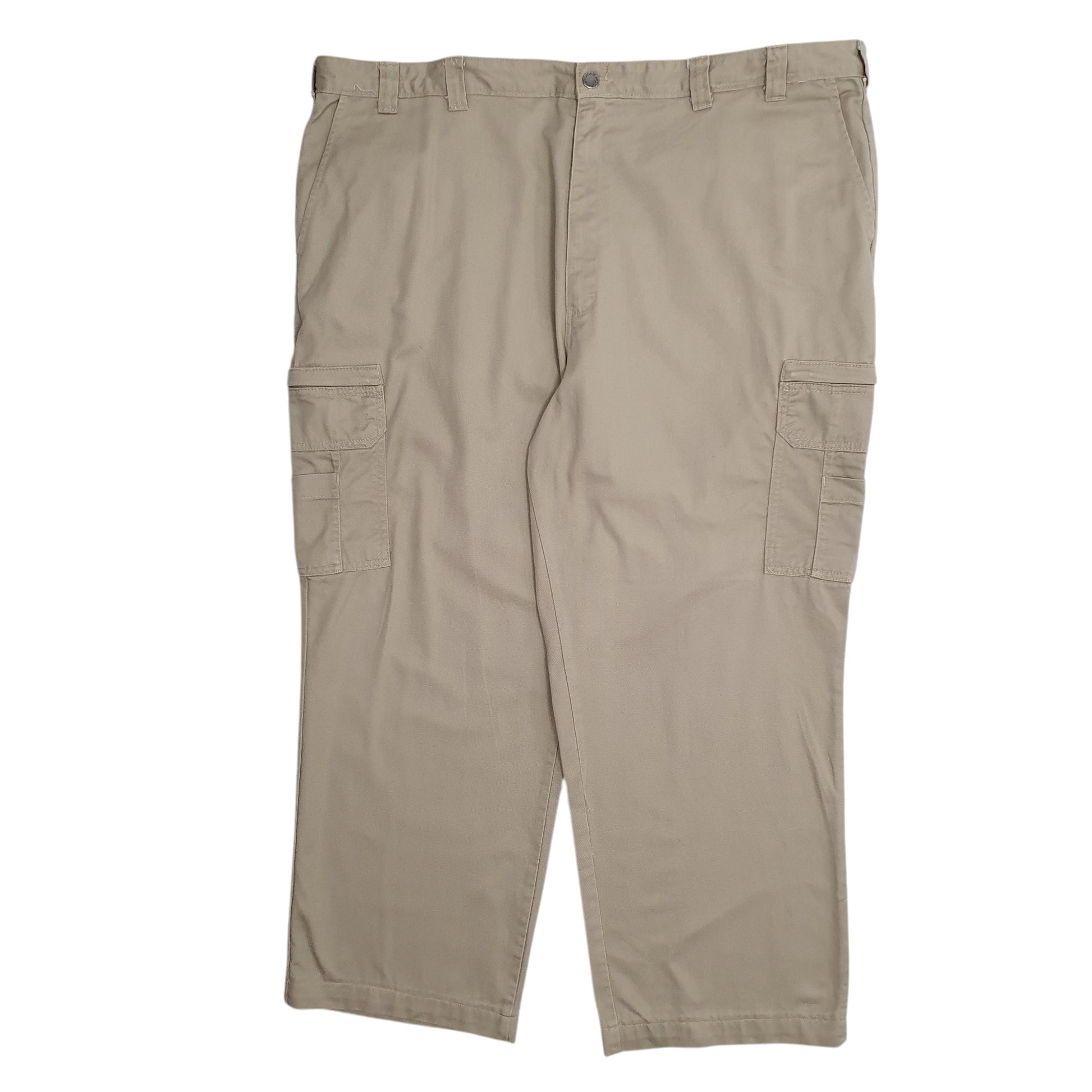 Mens Beige Dickies  Cargo Trousers