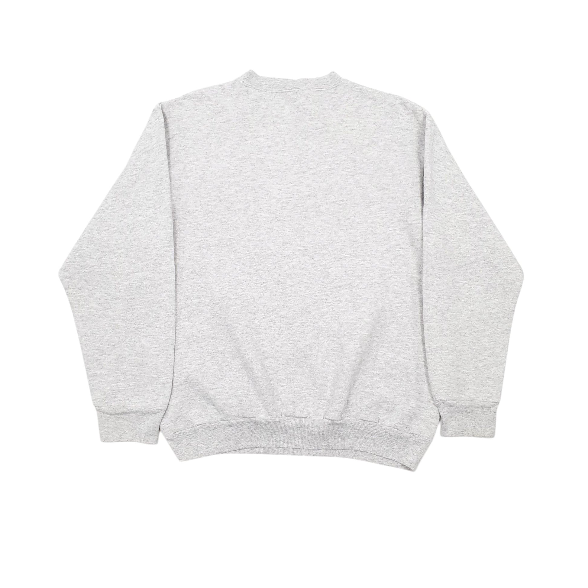 Mens Grey Army  Crewneck Jumper