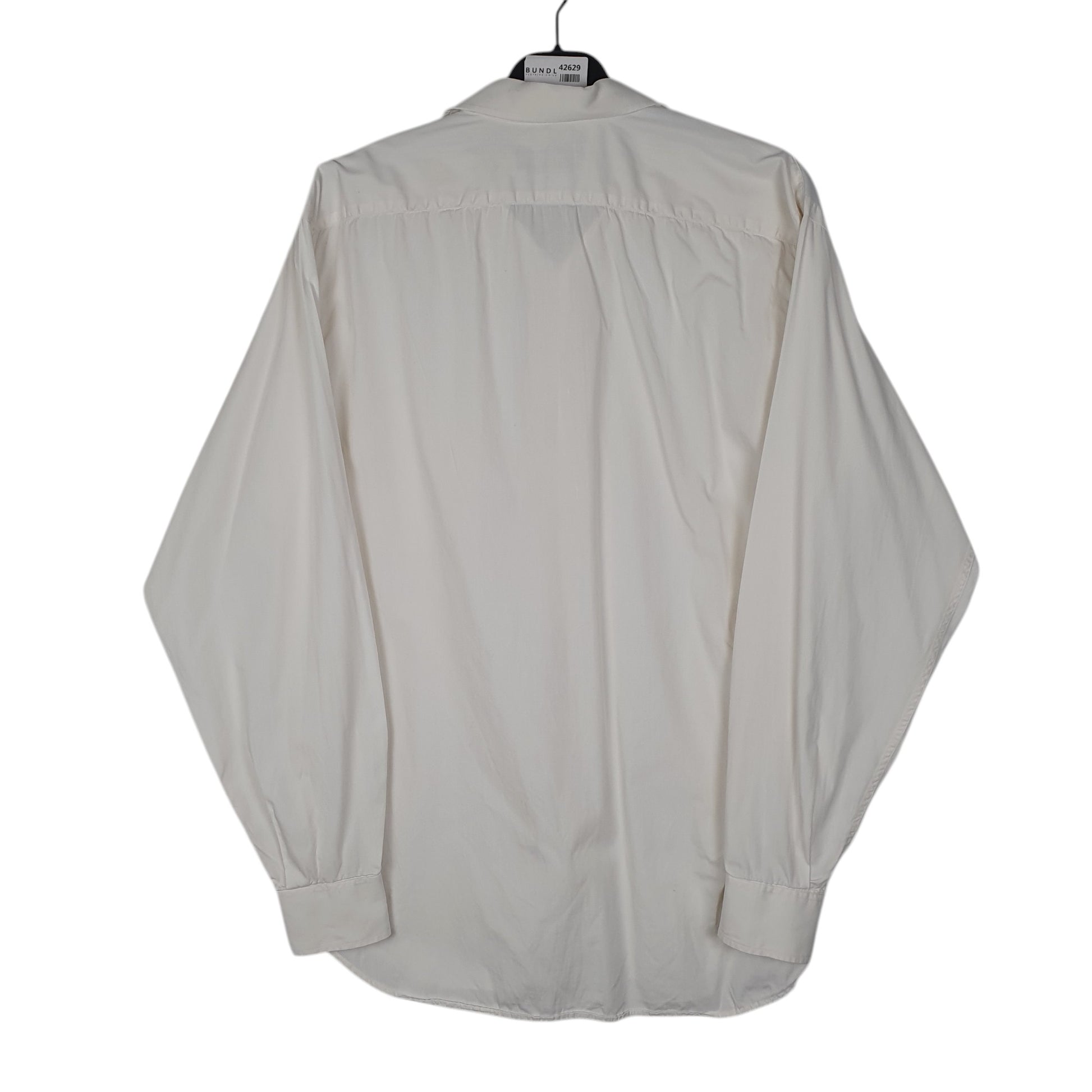 Mens White Burberry Vintage 90s  Shirt