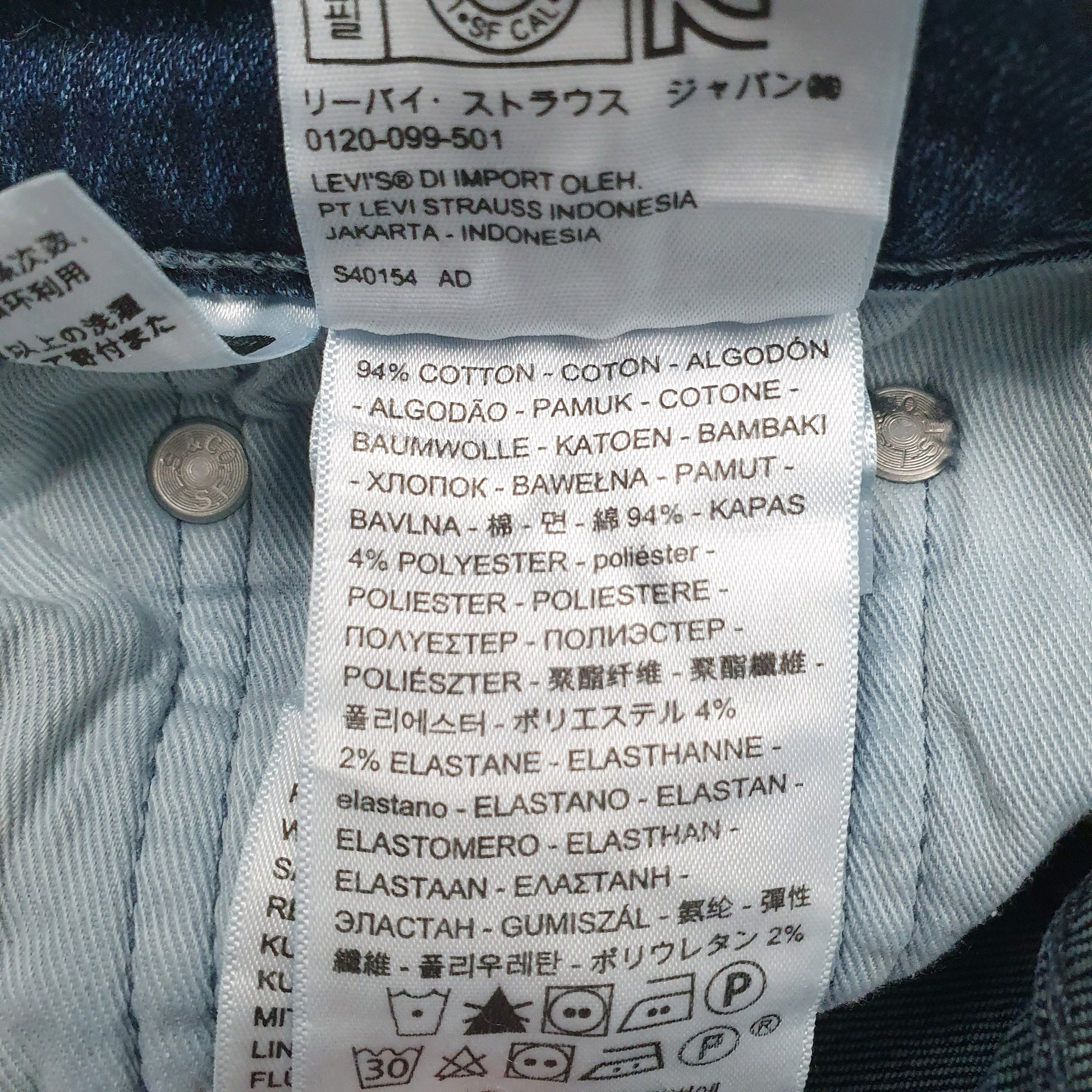 Mens Blue Levis   Jeans