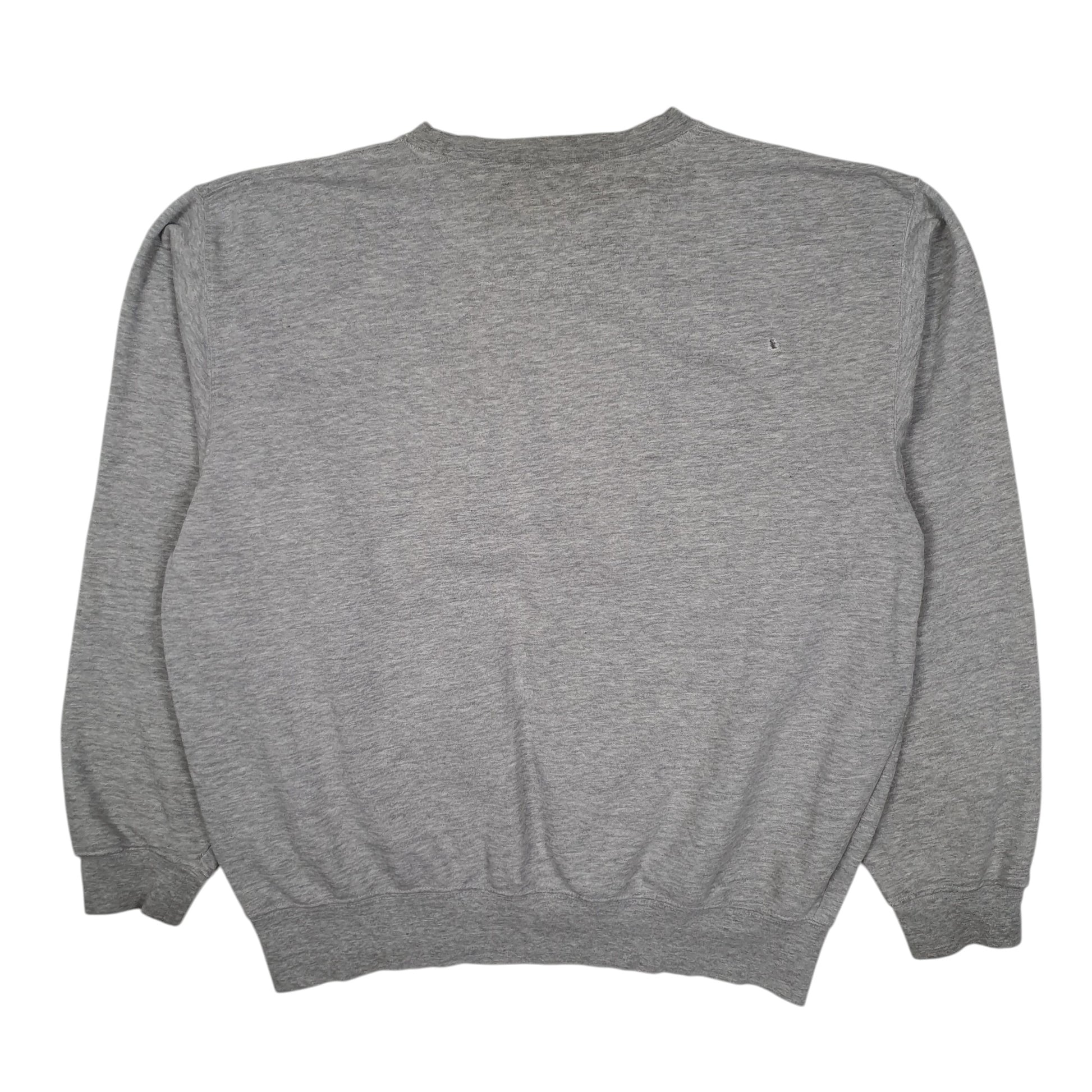 Mens Grey Nike Team Vintage 2000s Purdue Crewneck Jumper