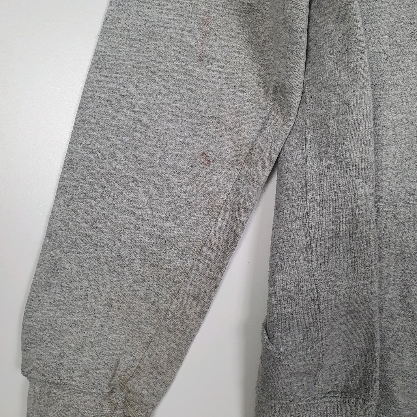 Womens Grey Champion Hoodie Full Zip Jumper