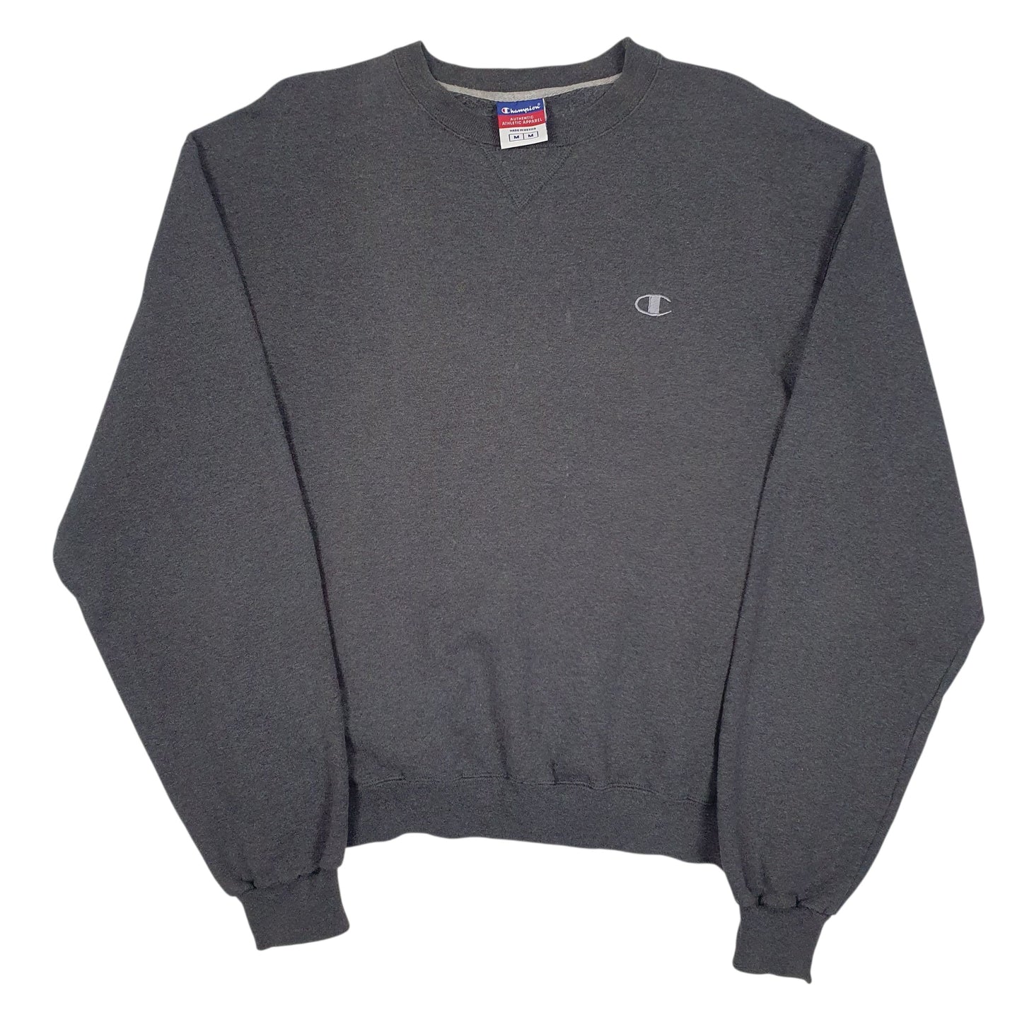 Mens Grey Champion  Crewneck Jumper