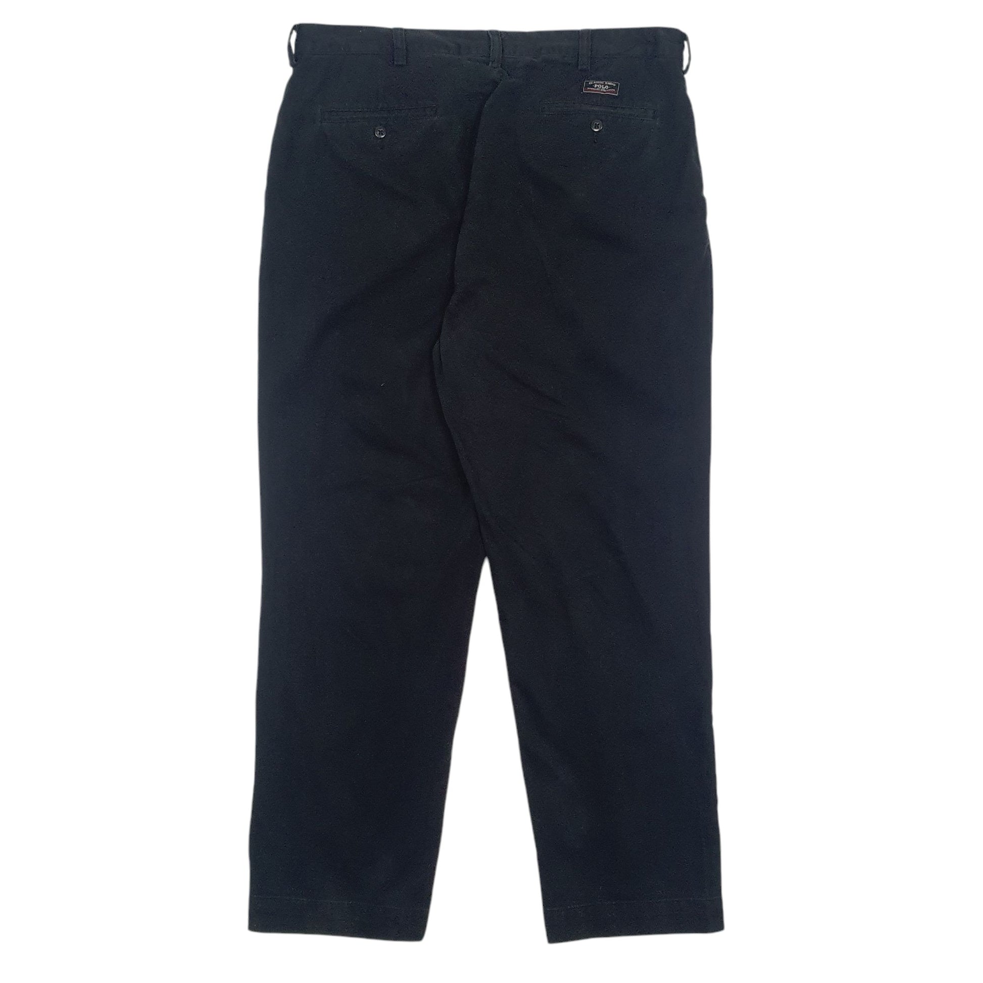 Mens Black Polo Ralph Lauren Prospect Pant  Trousers