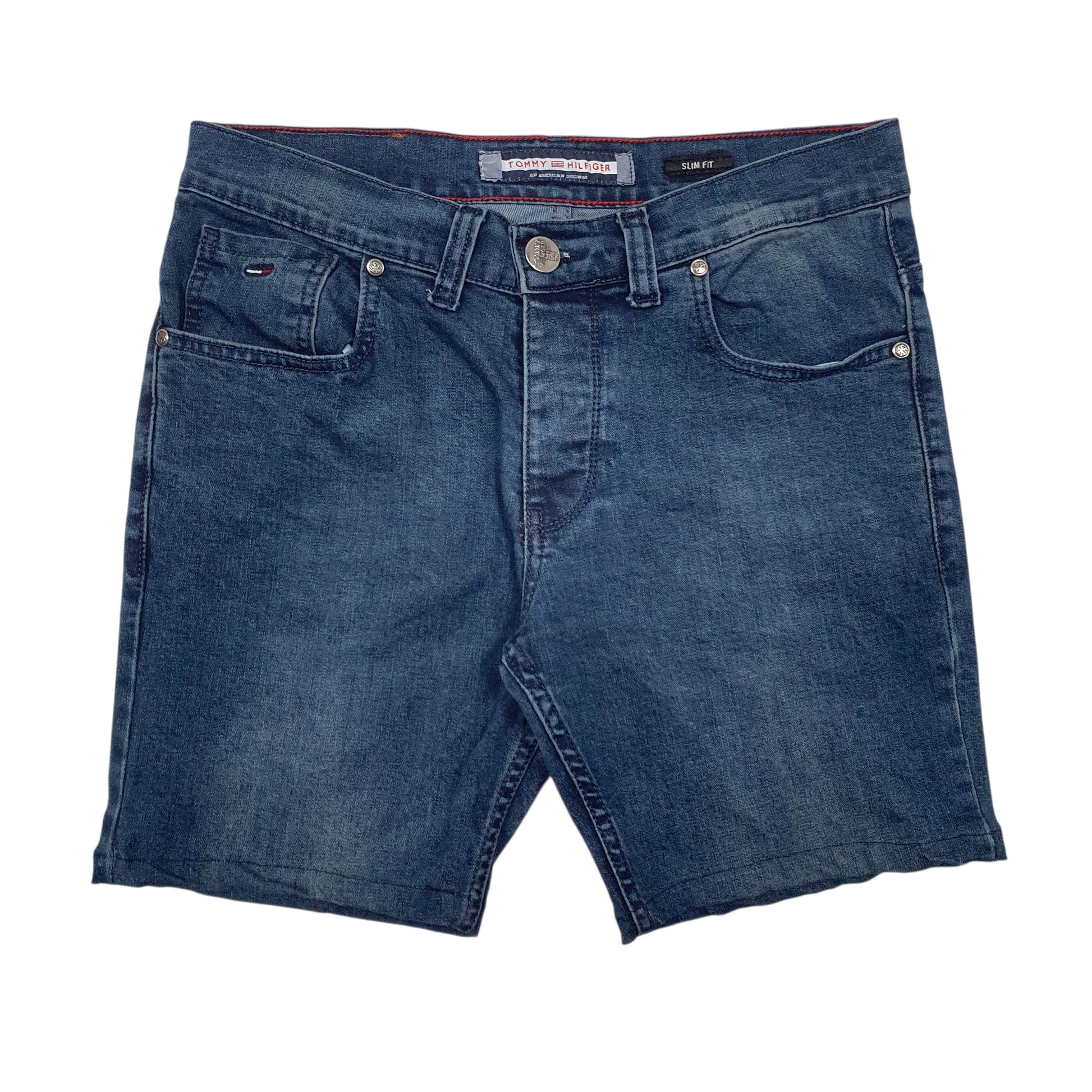 Mens Blue Tommy Hilfiger  Denim Shorts