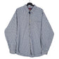 Mens Blue Wrangler  Long Sleeve Shirt