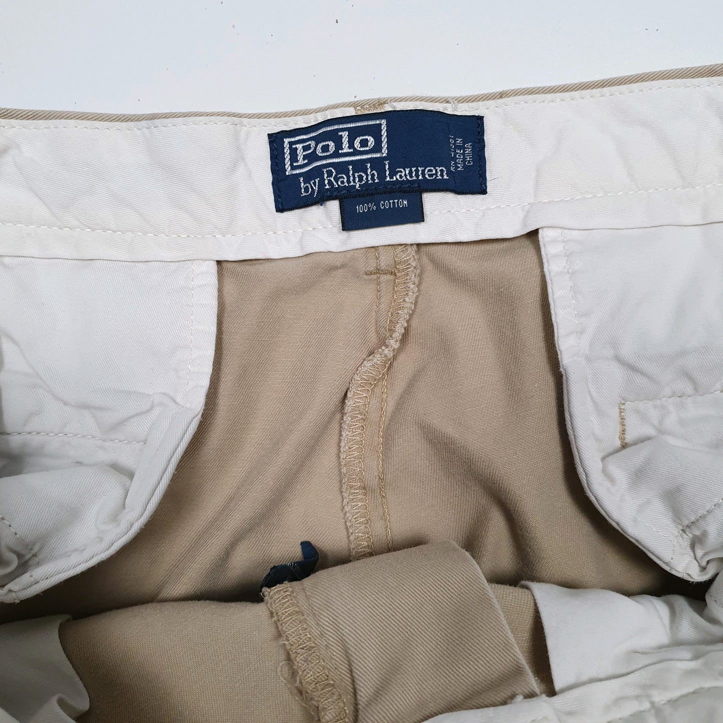 Mens Beige Polo Ralph Lauren   Trousers