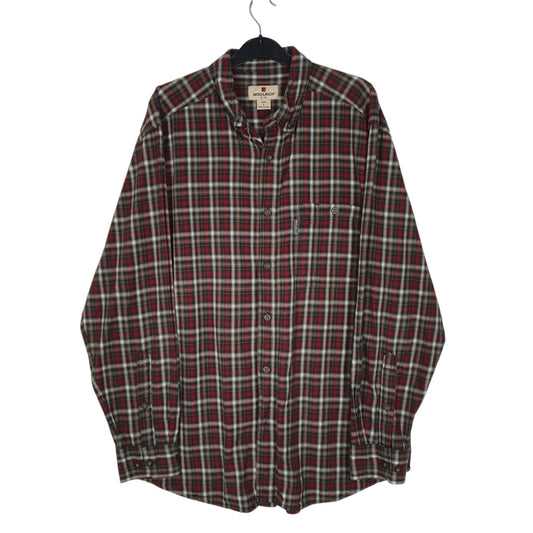 Mens Grey Woolrich  Long Sleeve Shirt
