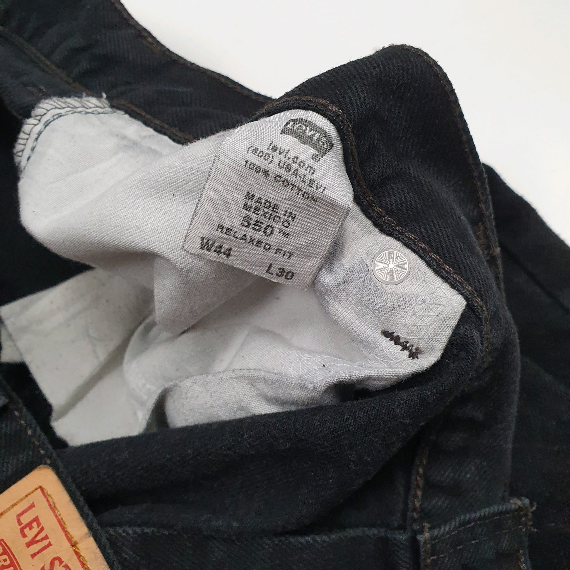 Mens Black Levis   Jeans