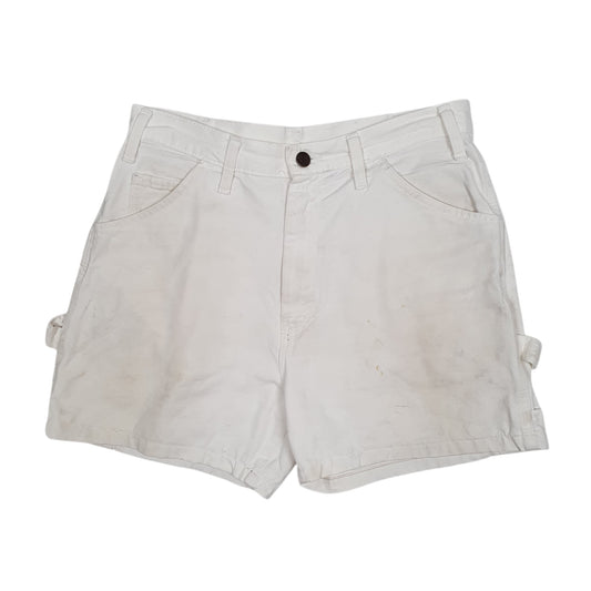 Mens White Dickies Vintage 90s Carpenter Shorts