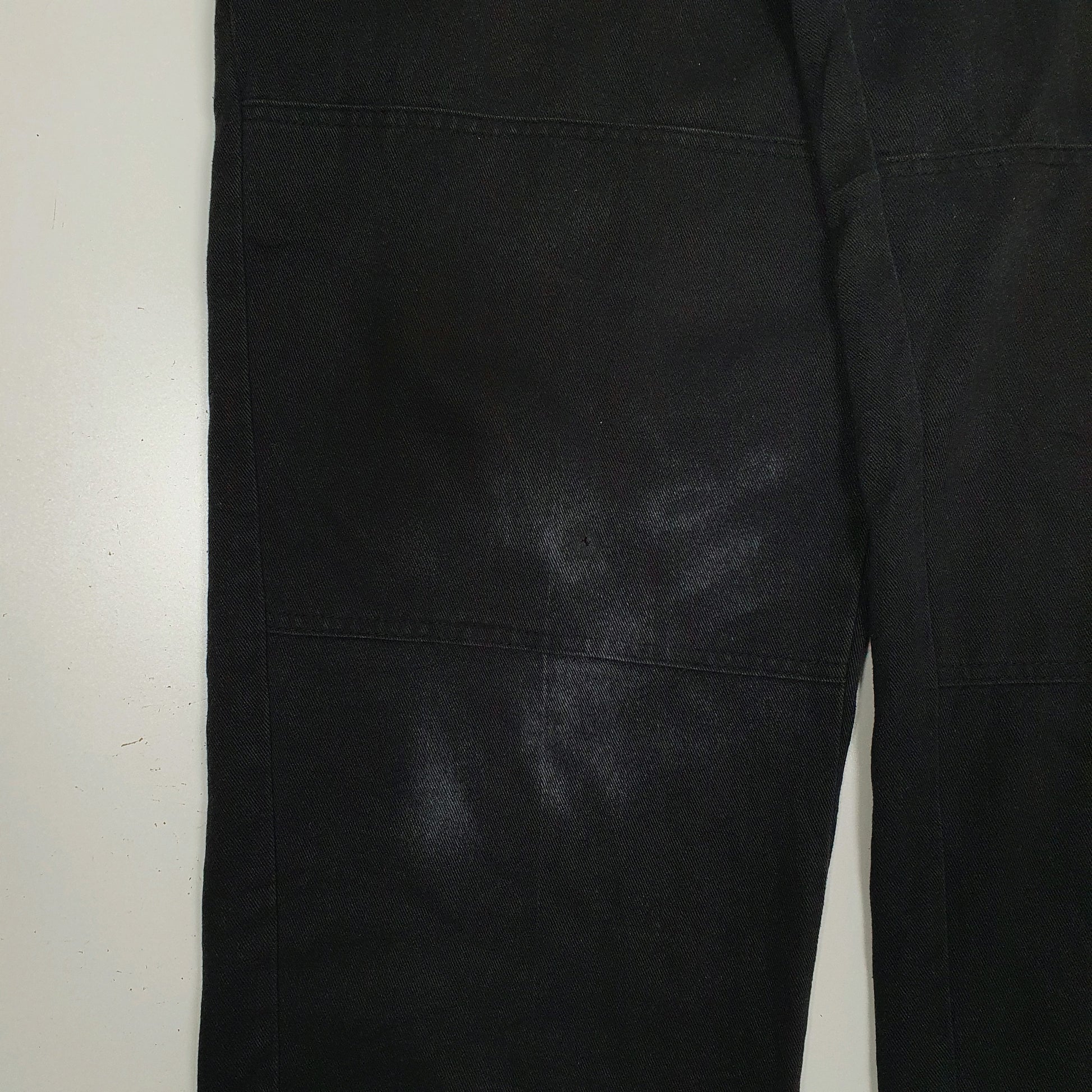 Mens Black Dickies   Trousers