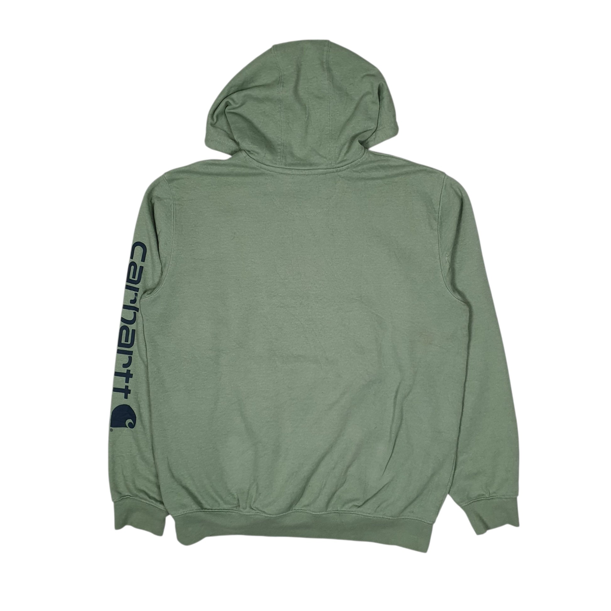Mens Green Carhartt  Hoodie Jumper