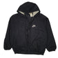 Mens Black Nike Vintage 90s  Coat