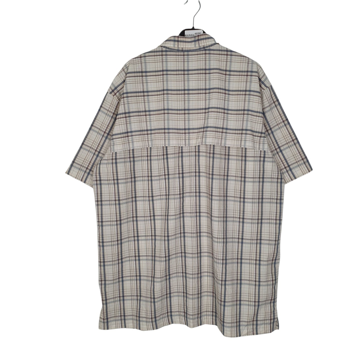 Mens Cream L.L.Bean Hiking Walking  Shirt