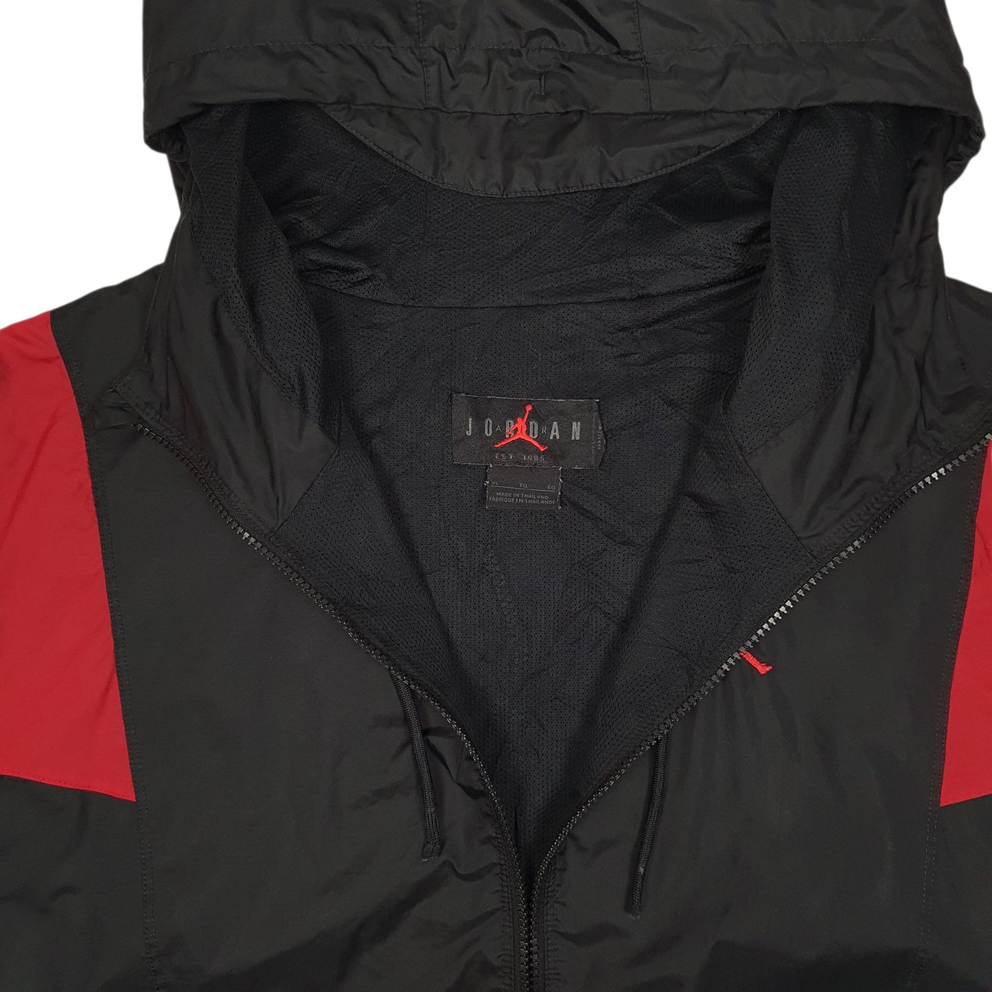 Mens Black Nike Air Jordan  Hoodie Coat