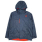 Mens Blue The North Face Hyvent Hoodie Coat