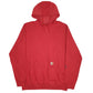 Mens Red Carhartt  Hoodie Jumper