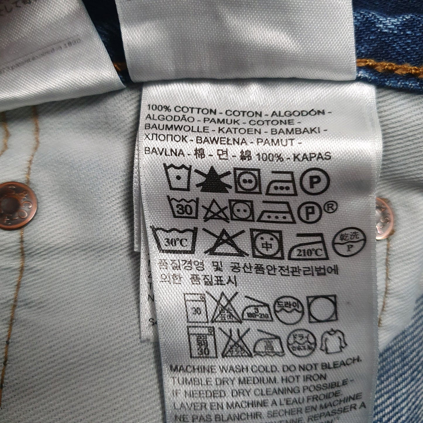 Mens Blue Levis   Jeans