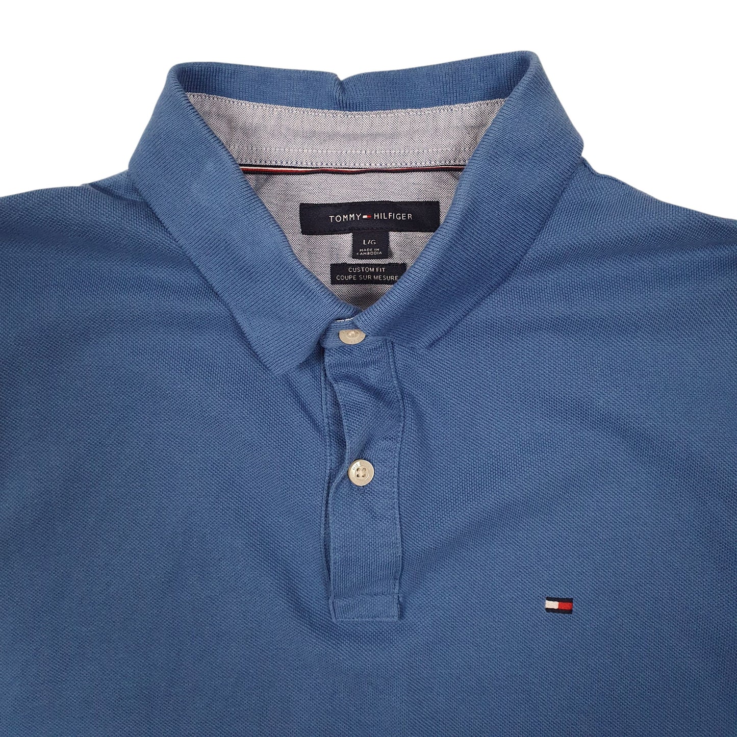 Mens Blue Tommy Hilfiger   Polo Shirt