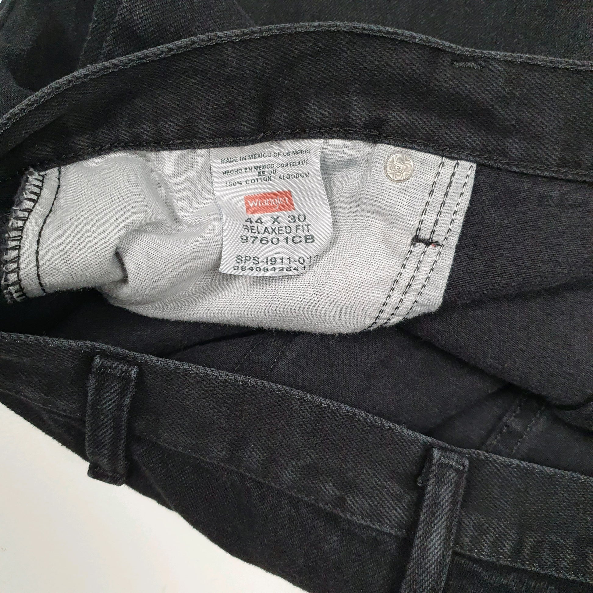 Mens Black Wrangler   Jeans