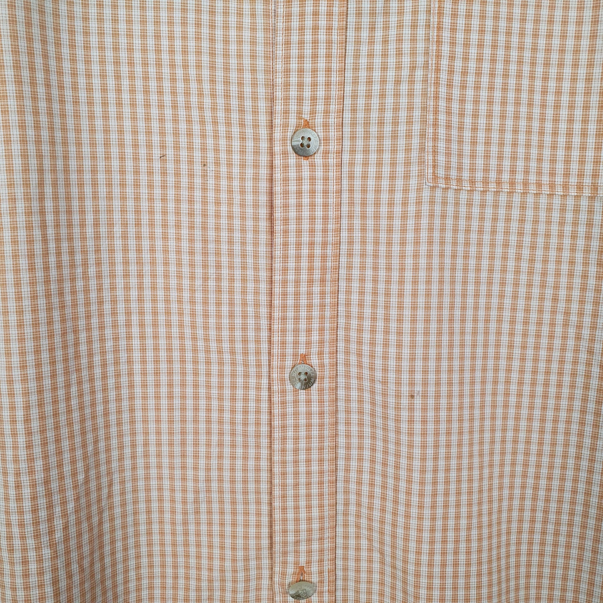 Mens Orange Columbia Sportswear Company Titaniun  Shirt