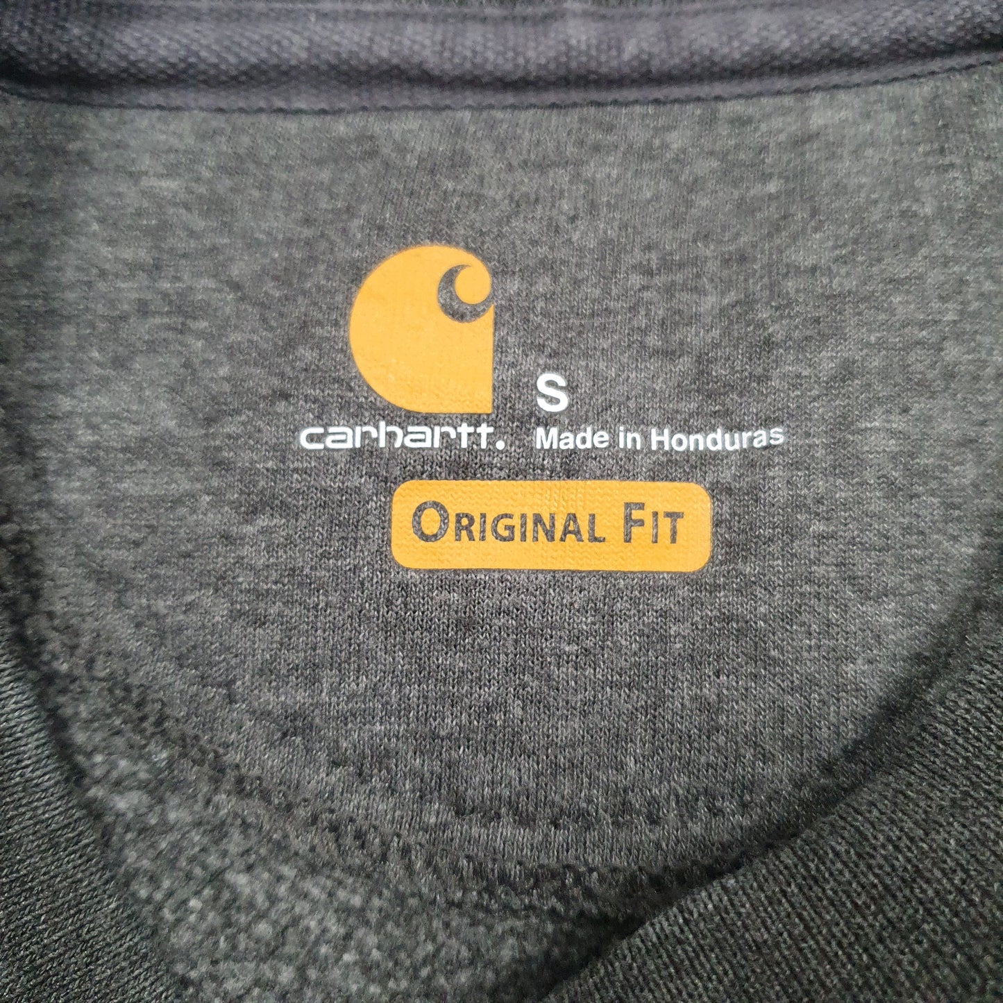 Mens Grey Carhartt  Crewneck Jumper