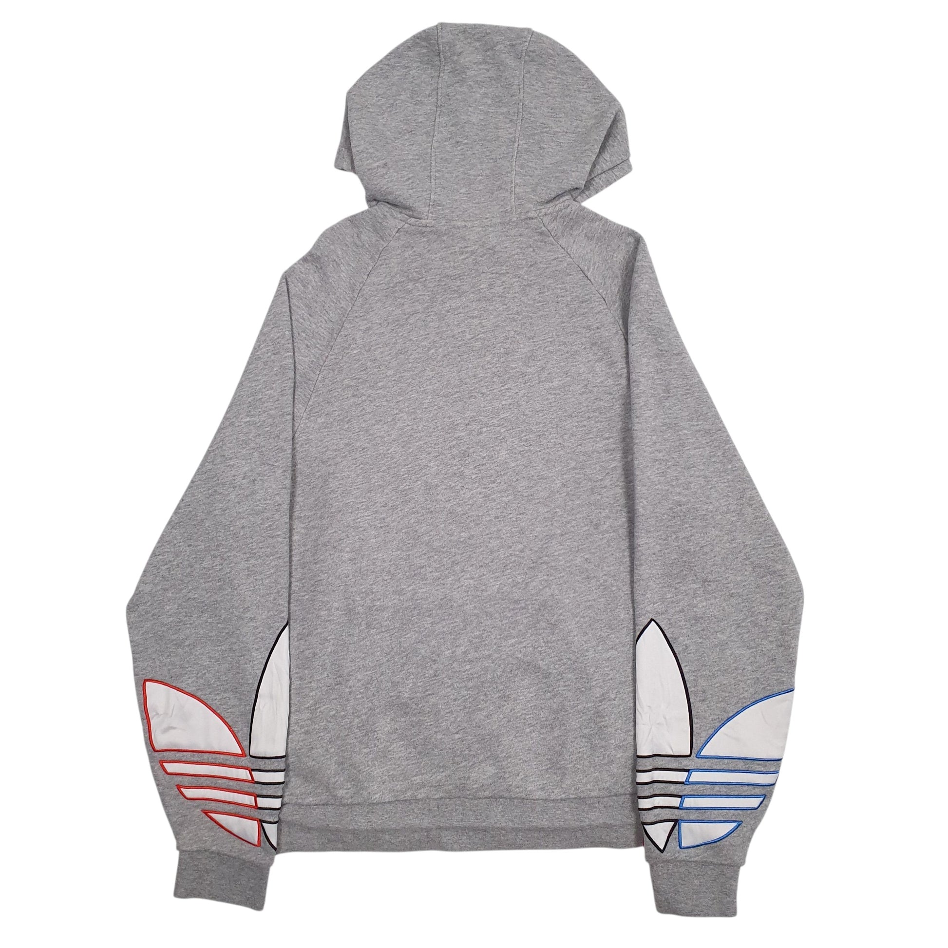 Mens Grey Adidas  Hoodie Jumper