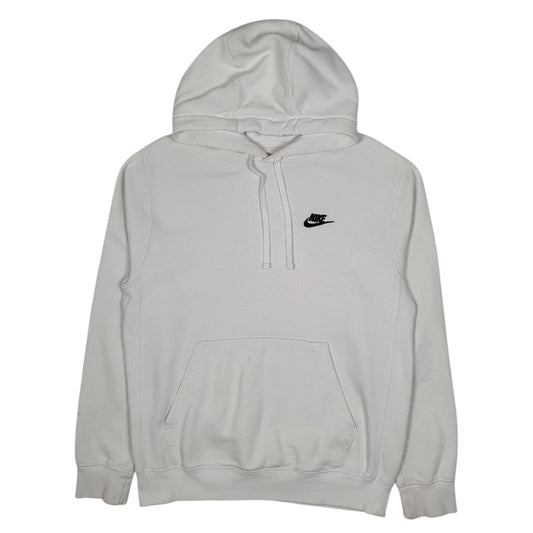 Mens White Nike  Hoodie Jumper