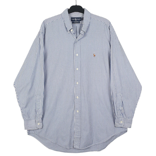 Mens Blue Ralph Lauren  Long Sleeve Shirt