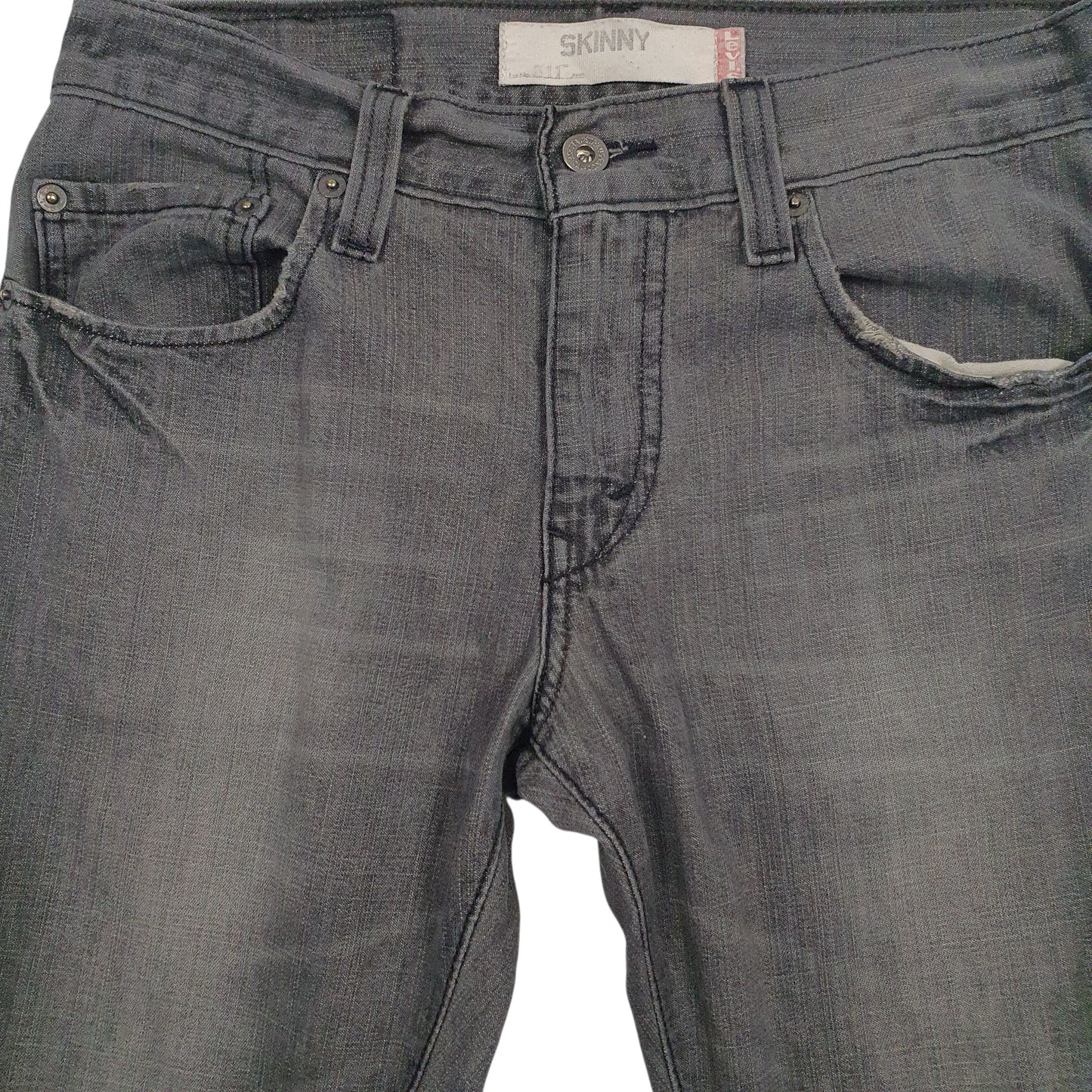 Mens Grey Levis 511  Jeans