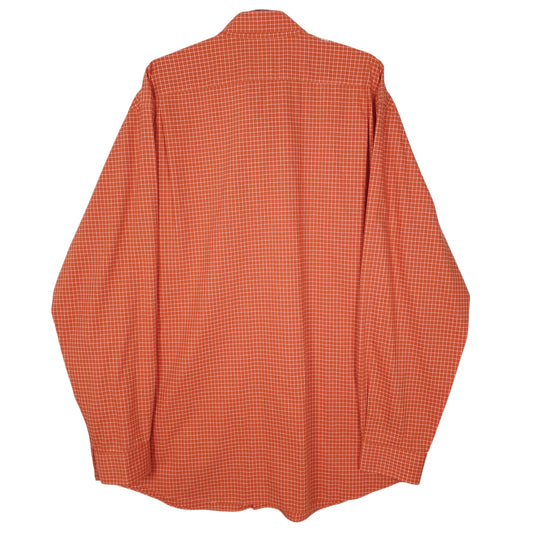 Mens Orange L.L.Bean   Shirt