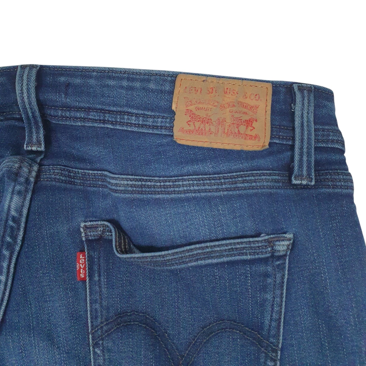 Womens Blue Levis   Jeans