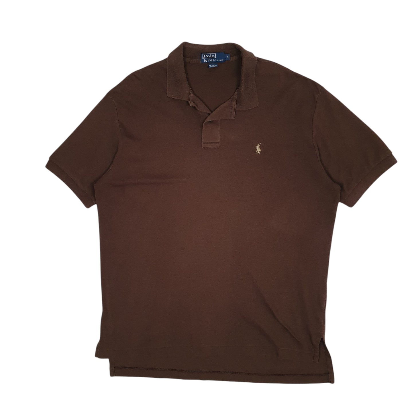 Mens Brown Polo Ralph Lauren  Short Sleeve Polo Shirt
