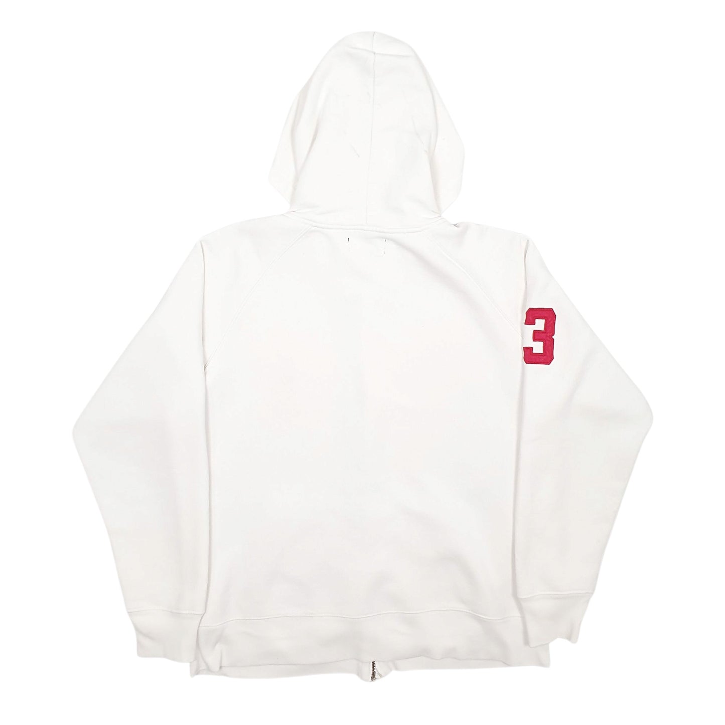 Mens White Polo Ralph Lauren  Full Zip Jumper