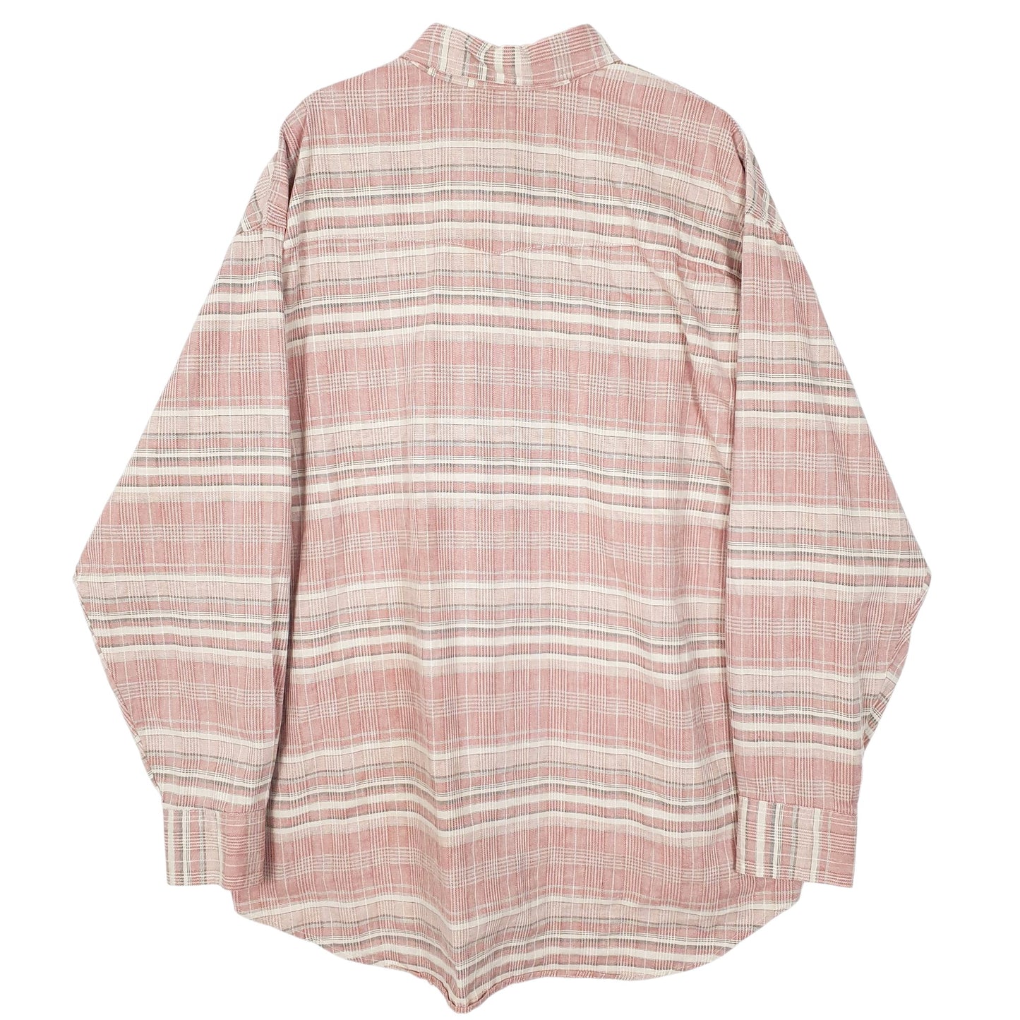 Mens Pink Wrangler Twenty X Vintage 90s Made In USA  Shirt