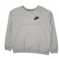 Mens Grey Nike  Crewneck Jumper