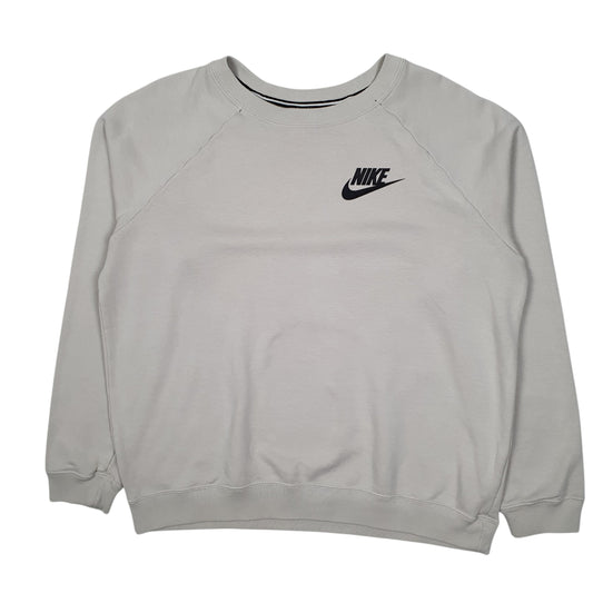 Mens Grey Nike  Crewneck Jumper