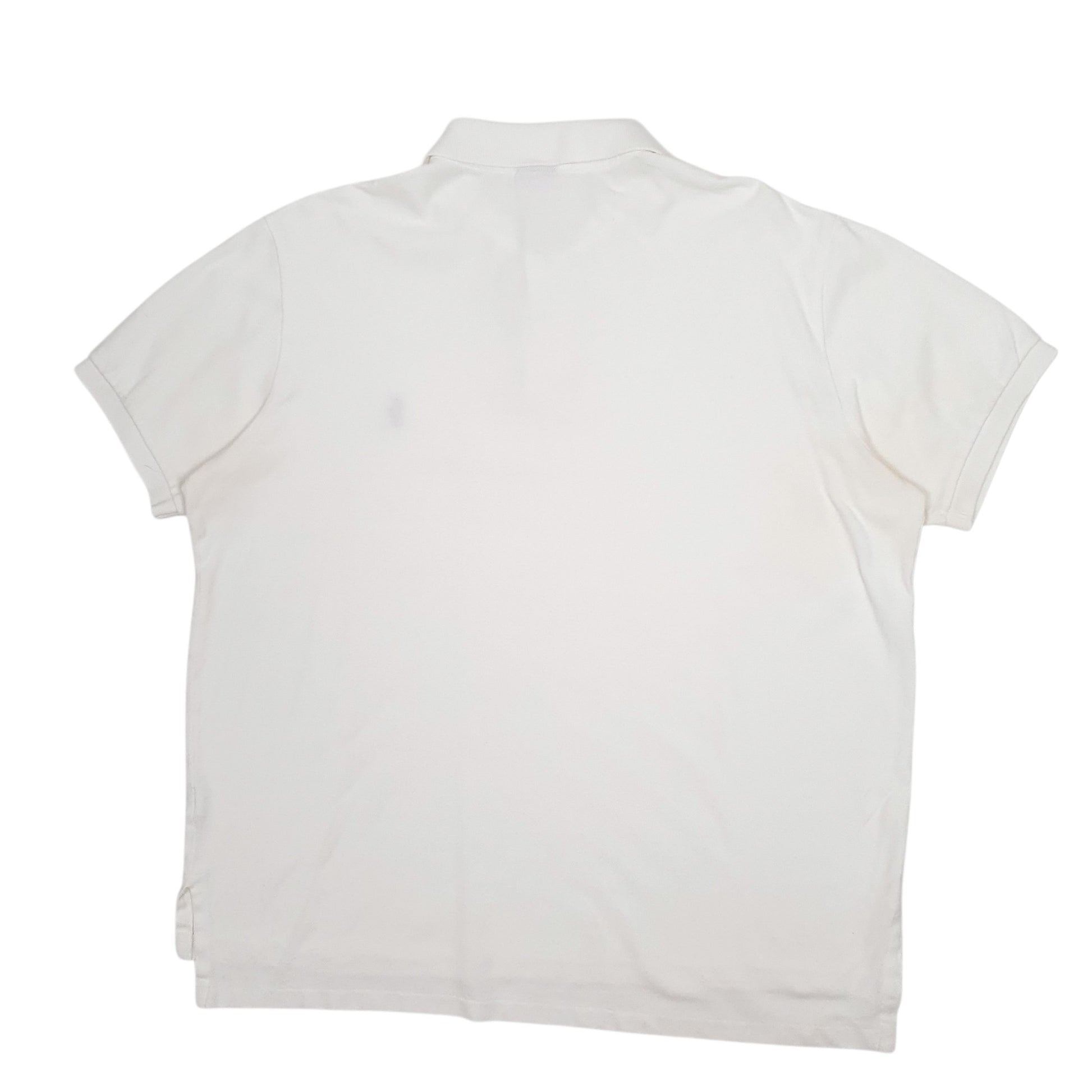 Mens White Polo Ralph Lauren   Polo Shirt