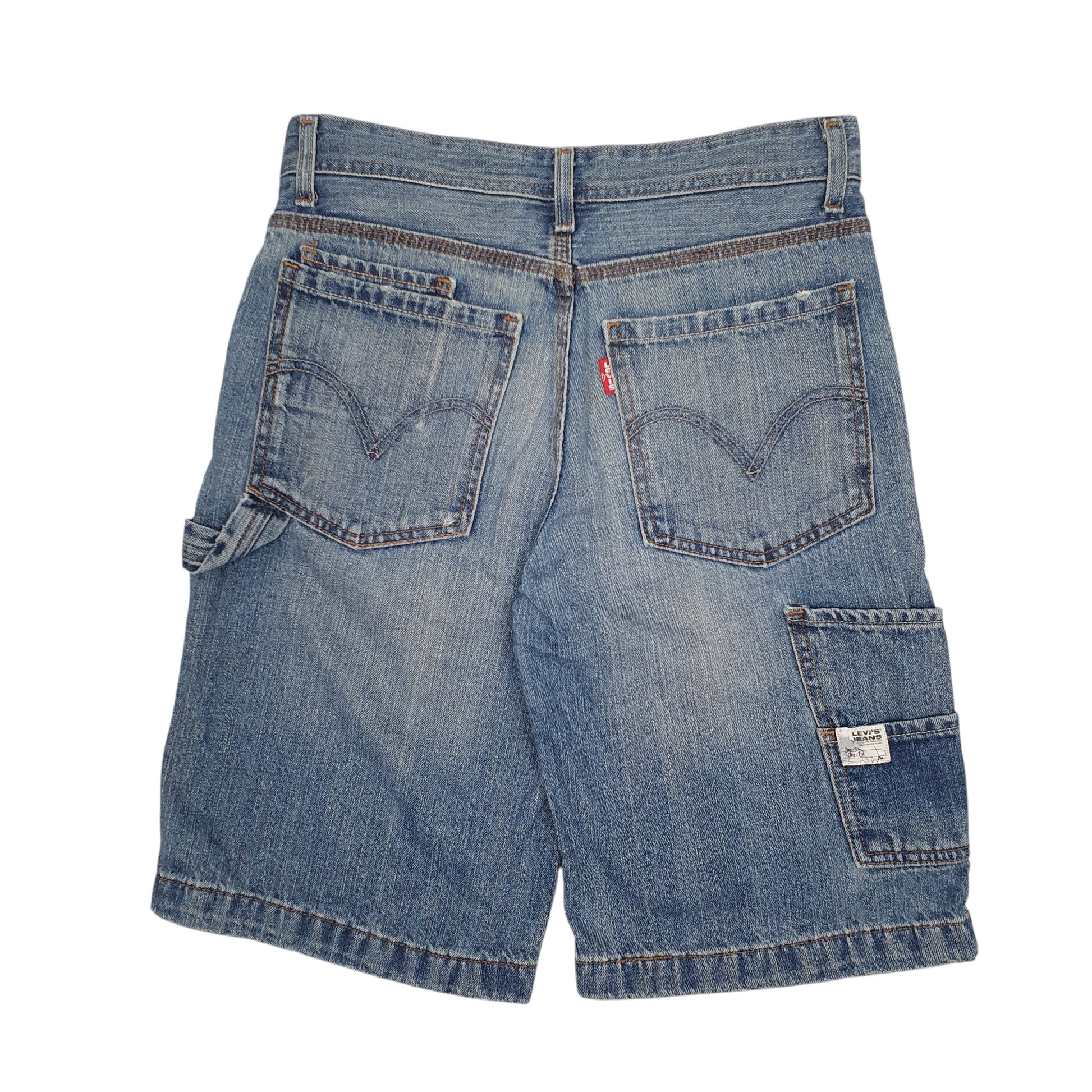 Mens Blue Levis Vintage 00s Carpenter  Shorts