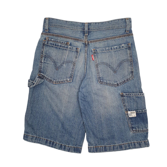 Mens Blue Levis Vintage 00s Carpenter  Shorts