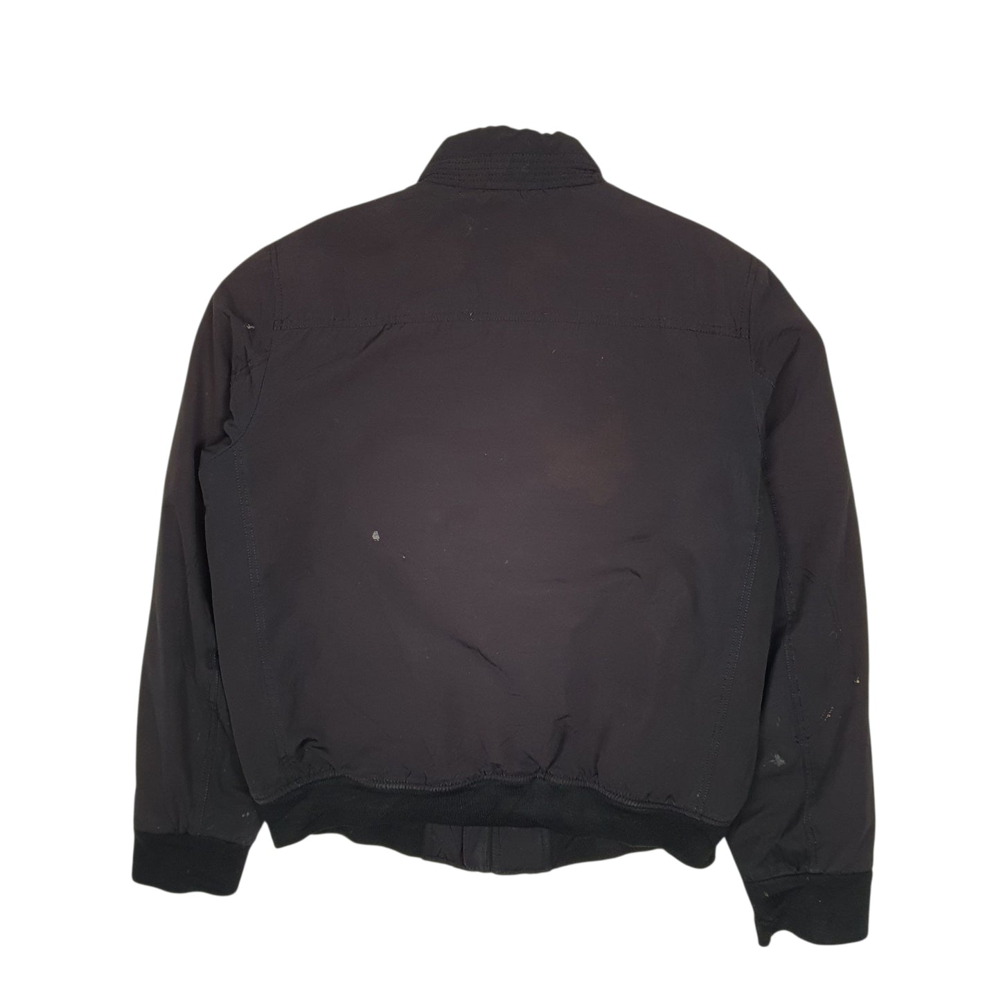 Mens Black Tommy Hilfiger Quilt Lined  Coat