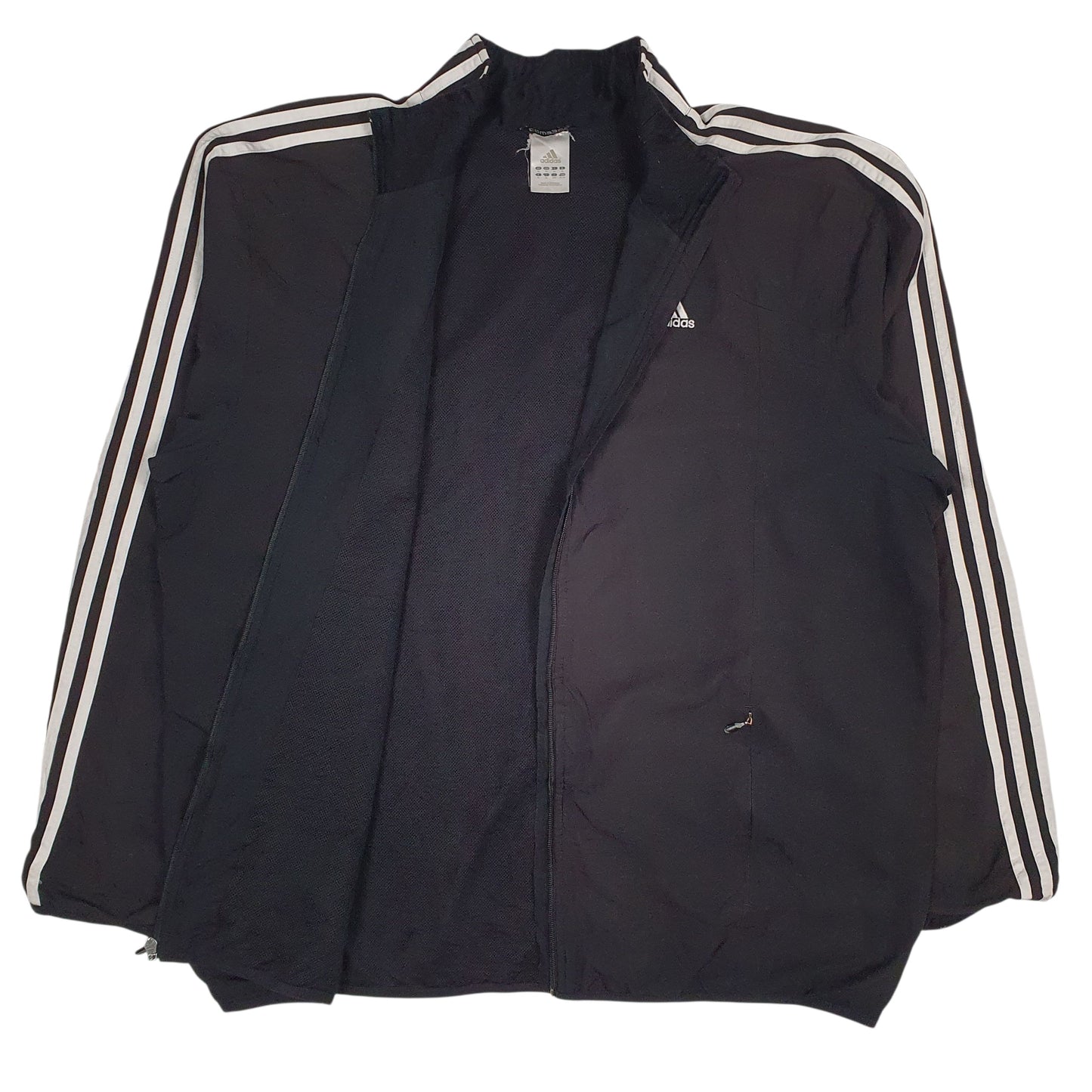 Mens Black Adidas Clima365 Hoodie Coat