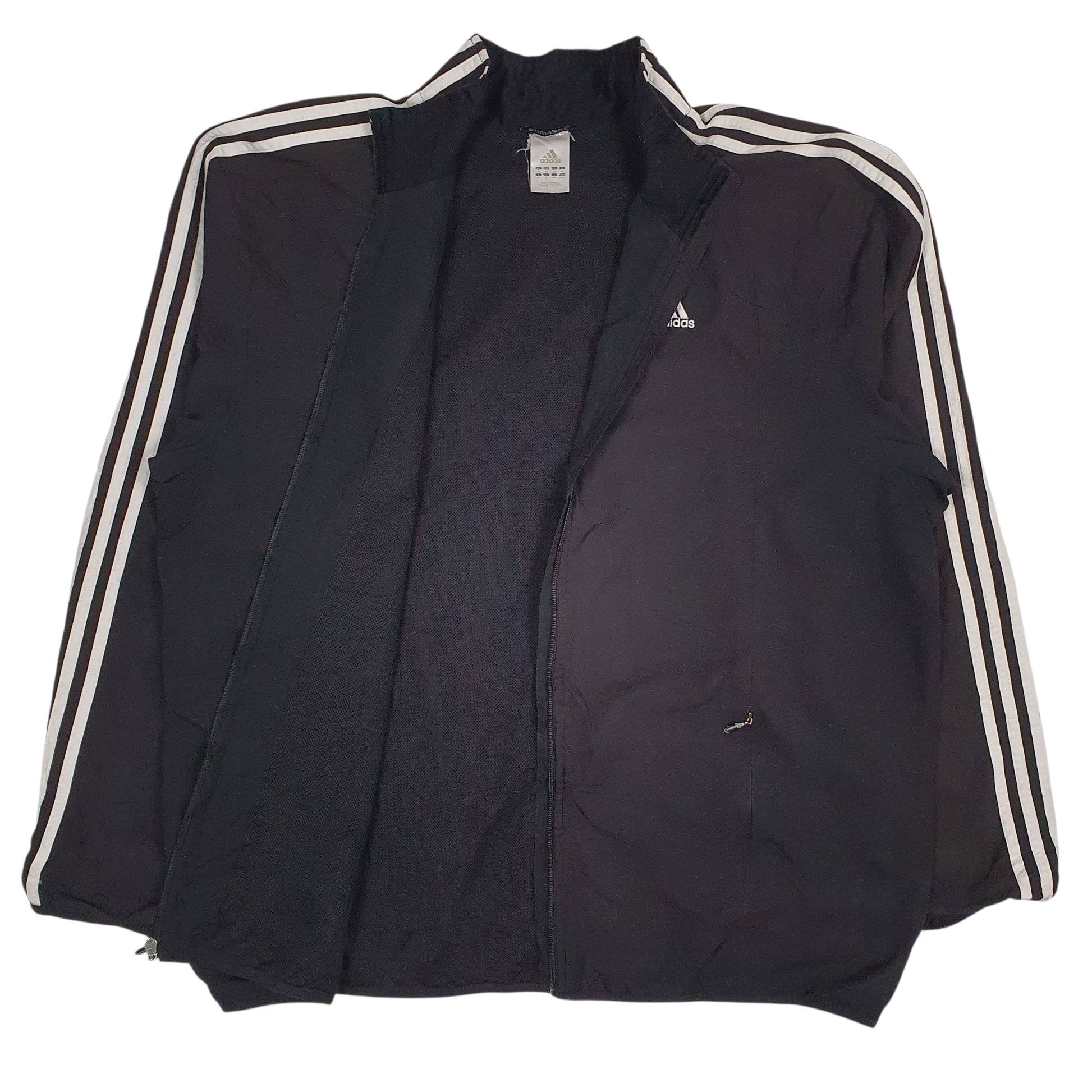 Mens Black Adidas Clima365 Hoodie Coat