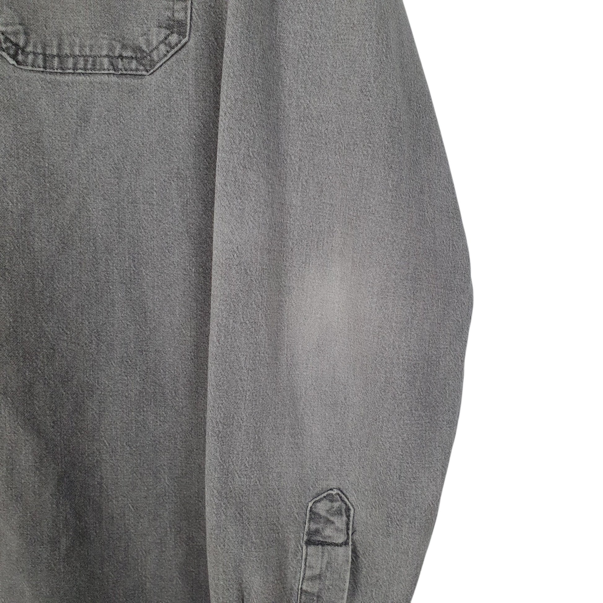 Mens Grey Wrangler   Shirt