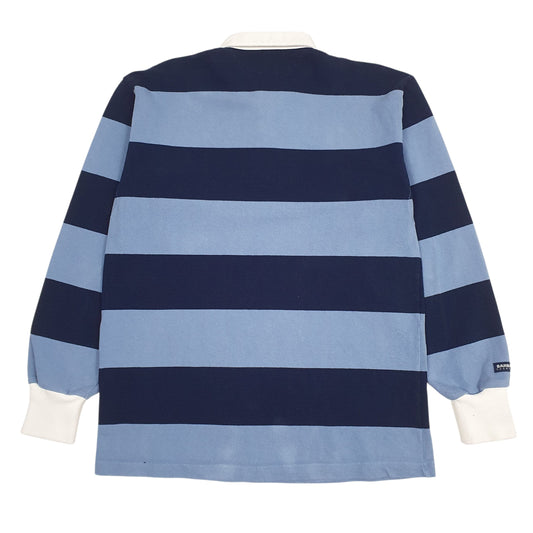 Mens Blue Barbarian   Polo Shirt