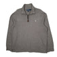 Mens Grey Polo Ralph Lauren  Quarter Zip Jumper
