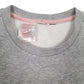 Womens Grey Adidas Spellout Crewneck Jumper