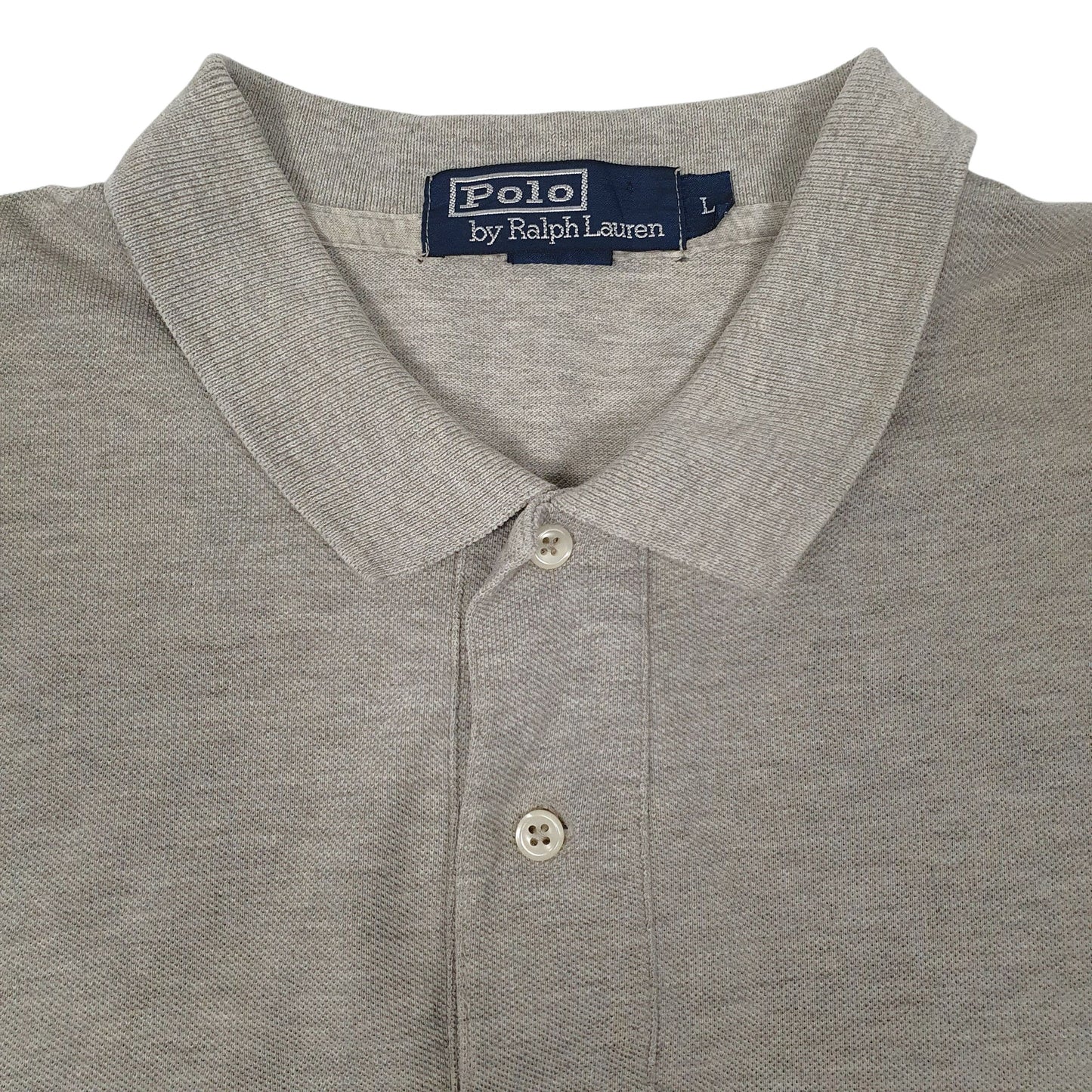 Mens Grey Polo Ralph Lauren   Polo Shirt
