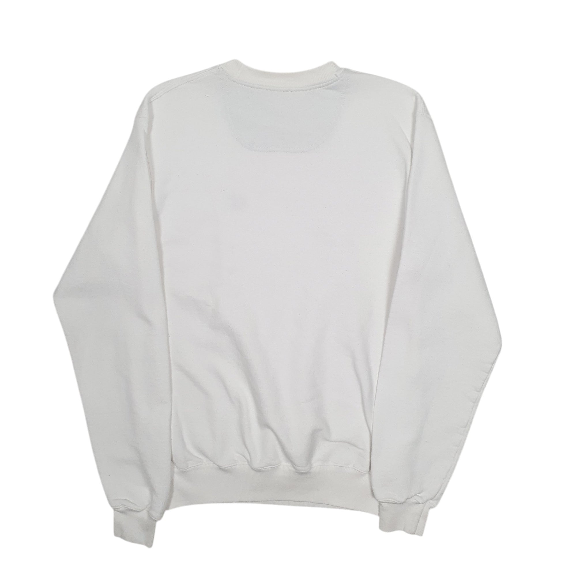 Mens White Champion  Crewneck Jumper