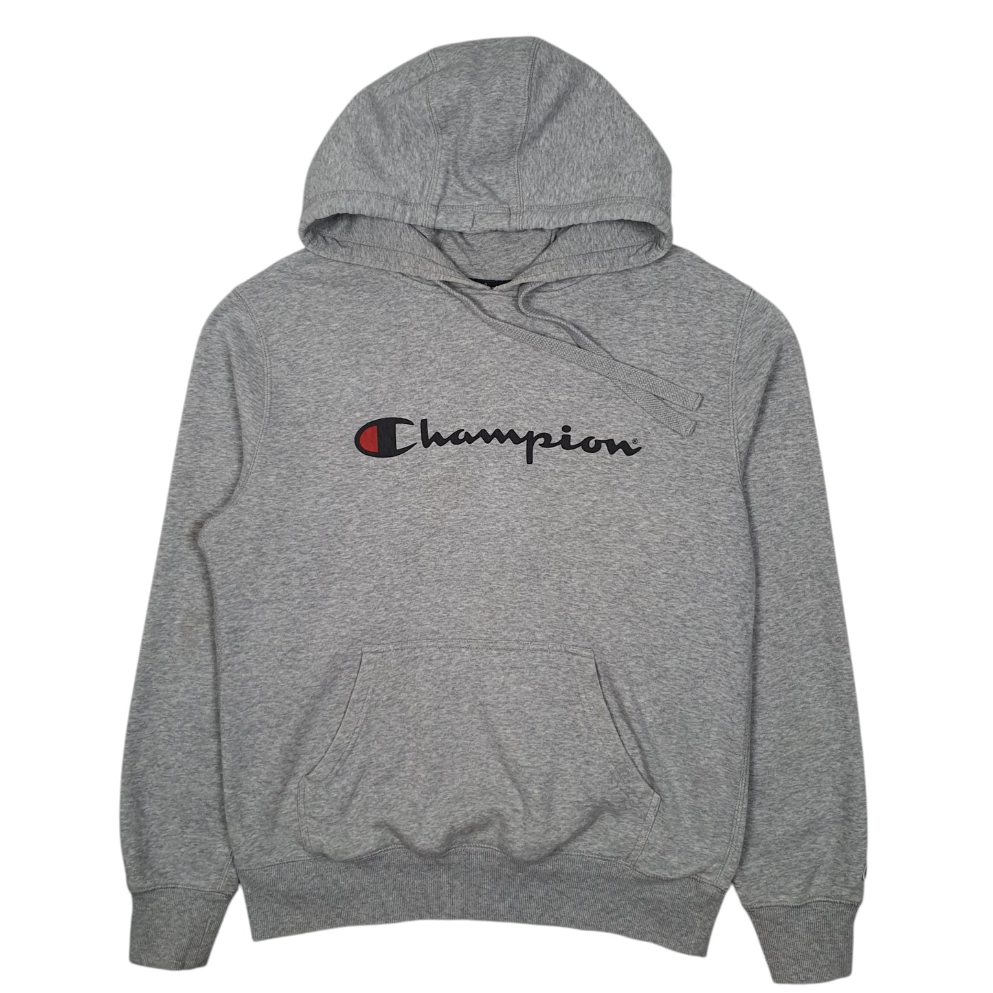 Mens Grey Champion  Hoodie Jumper